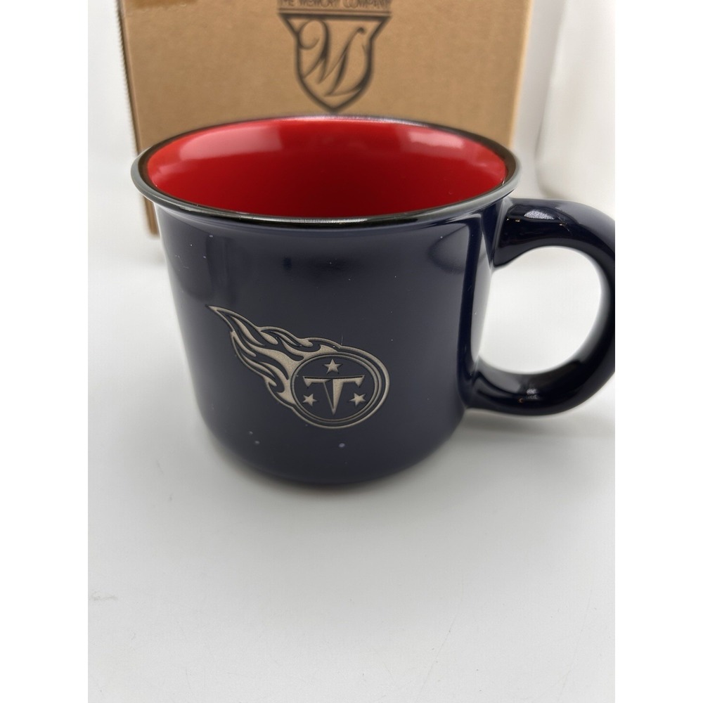 NFL Tennessee Titans Officially Licensed 15oz Camping Mug Engraved Logo